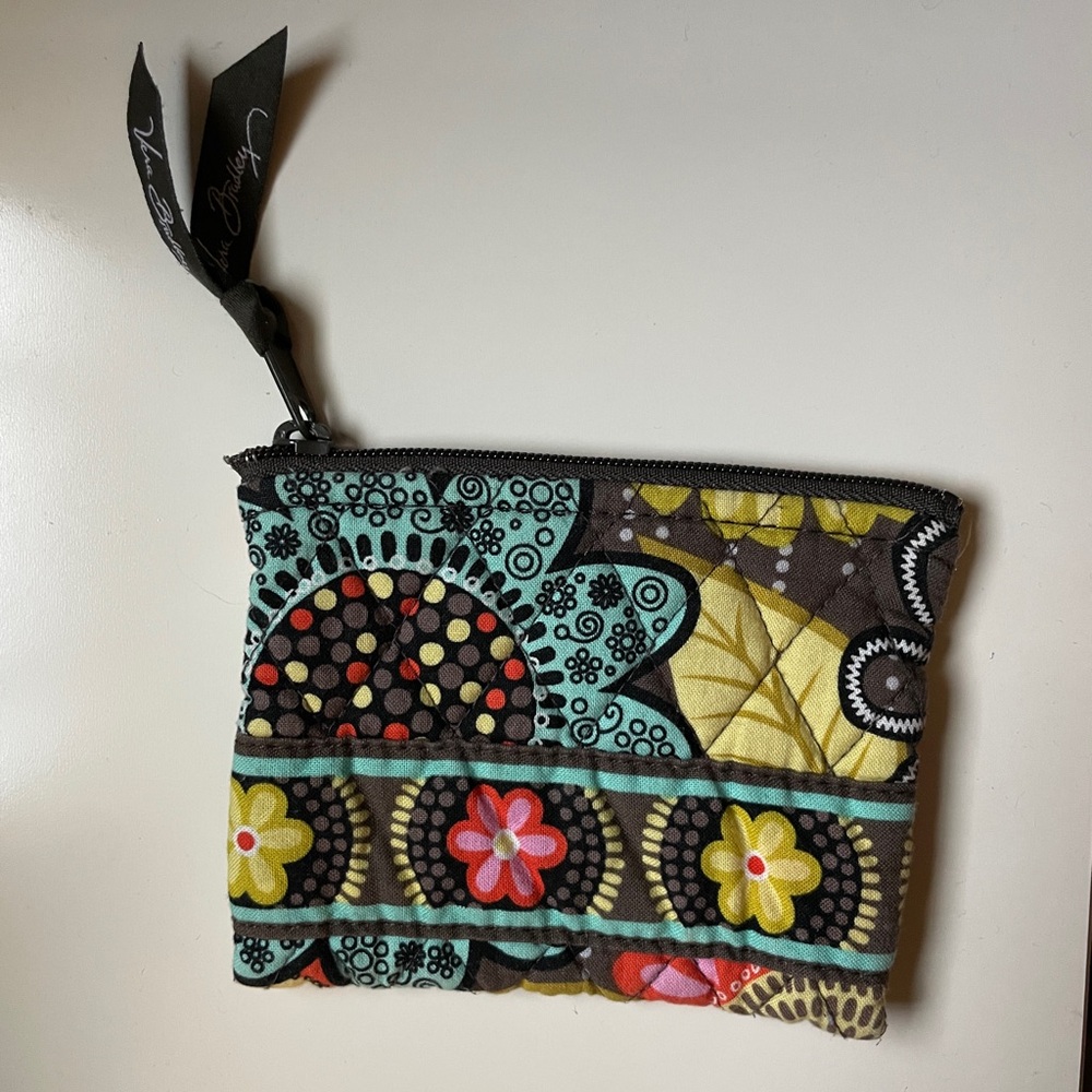 Vera Bradley Floral Pouch